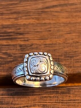 Brighton  "Sayan" Sterling Silver Ring;  .925 Sterling Silver